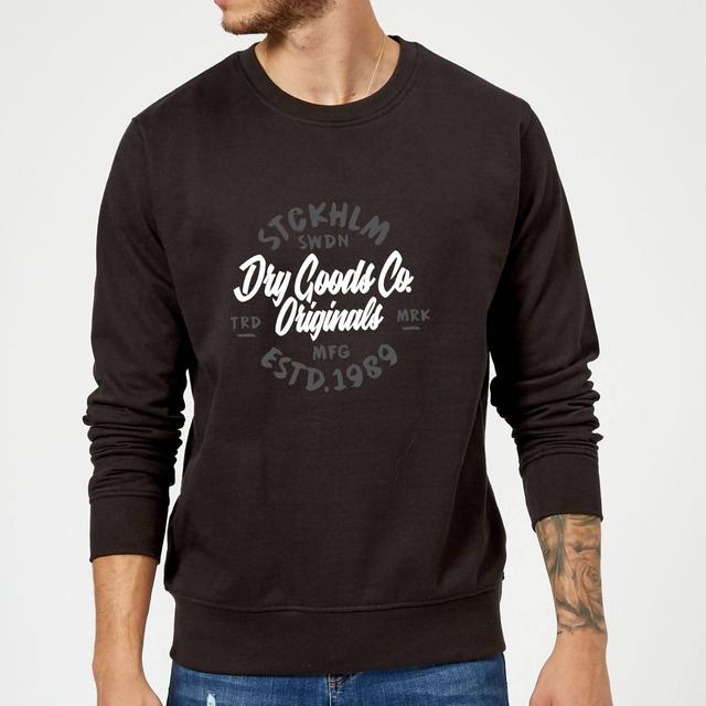 Dry Goods Sweatshirt - Black - XXL on Productcaster.