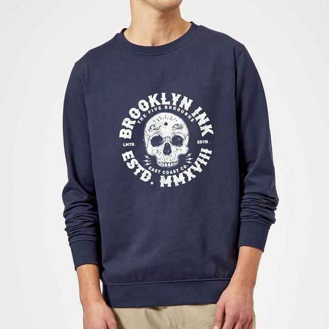 Brooklyn Ink Sweatshirt - Navy - XL on Productcaster.