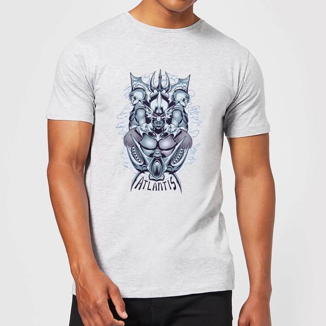 Aquaman Atlantis Seven Kingdoms Herren T-Shirt - Grau - XS on Productcaster.