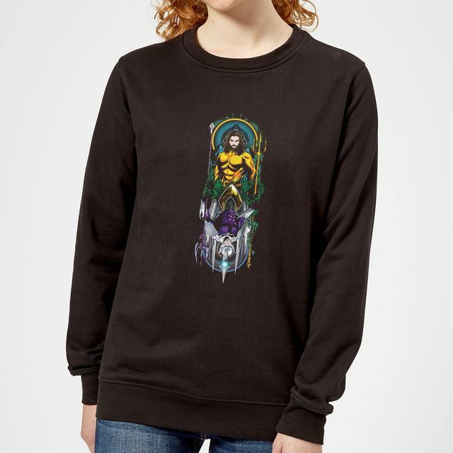 Aquaman And Ocean Master Damen Sweatshirt - Schwarz - XXL on Productcaster.