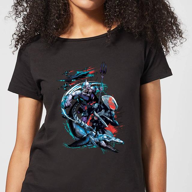 Camiseta DC Comics Aquaman Black Manta & Ocean Master - Mujer - Negro - M on Productcaster.