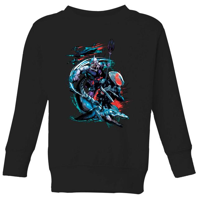 Sudadera DC Comics Aquaman Black Manta & Ocean Master - Niño - Negro - 7-8 años - Negro on Productcaster.