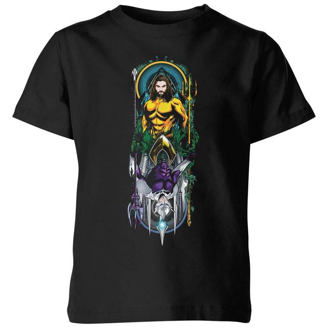 Camiseta DC Comics Aquaman and Ocean Master - Niño - Negro - 5-6 años - Negro on Productcaster.