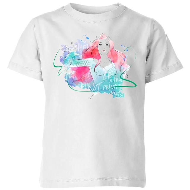 Camiseta DC Comics Aquaman Mera First Princess - Niño - Blanco - 11-12 años on Productcaster.