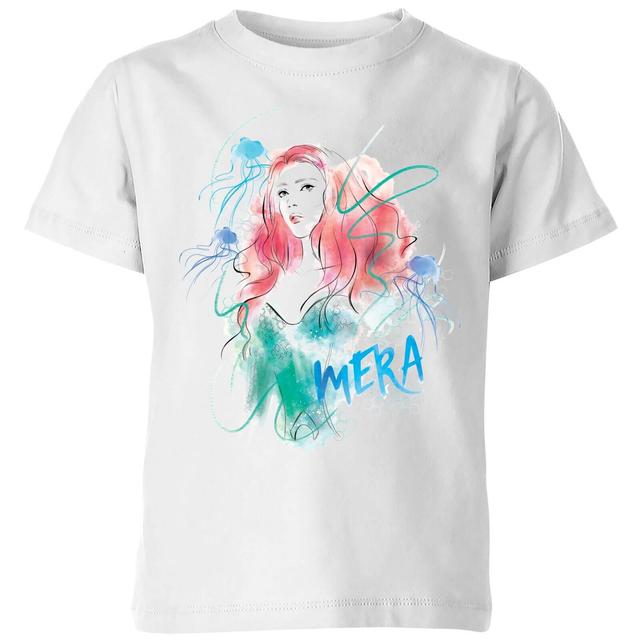 Camiseta DC Comics Aquaman Mera - Niño - Blanco - 7-8 años on Productcaster.