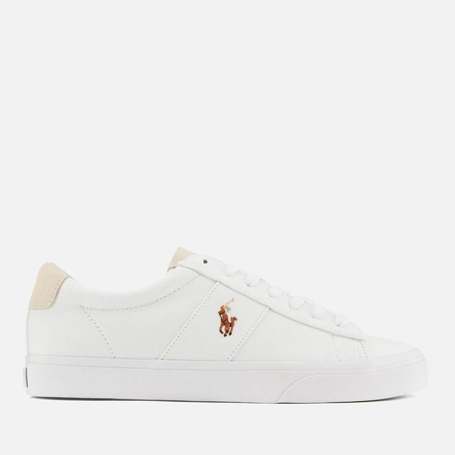 Polo Ralph Lauren Men's Sayer Canvas Low Top Trainers - White - UK 11 on Productcaster.