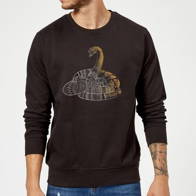 Fantastic Beasts Tribal Nagini trui - Zwart - XXL - Zwart on Productcaster.