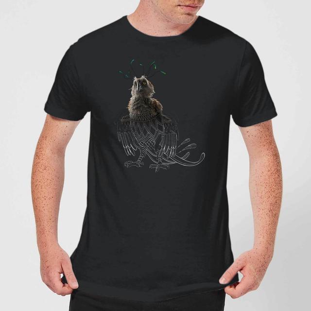 Fantastic Beasts Tribal Augurey Men's T-Shirt - Black - L on Productcaster.