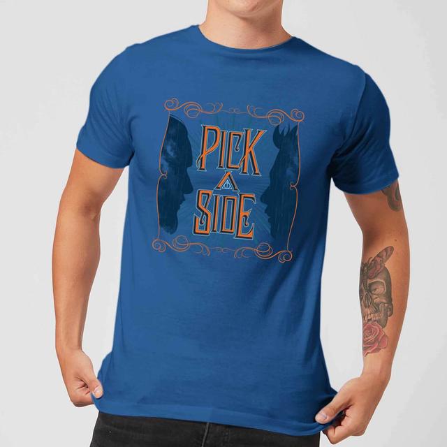 Fantastic Beasts Pick A Side Men's T-Shirt - Royal Blue - XL on Productcaster.