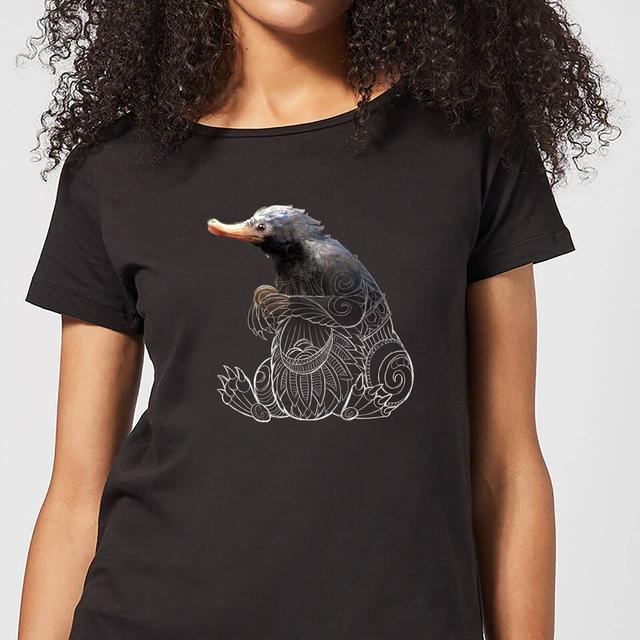 Camiseta Tribal Niffler Fantastic Beasts para mujer - Negro - 3XL on Productcaster.