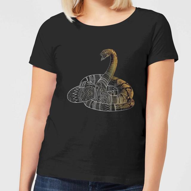 Fantastic Beasts Tribal Nagini Women's T-Shirt - Black - M - Negro on Productcaster.