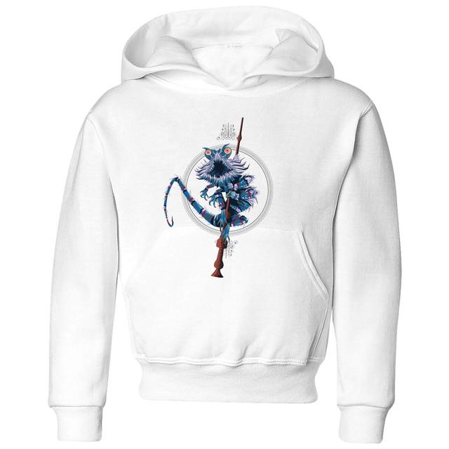 Fantastic Beasts Chupacabra Kids' Hoodie - White - 9-10 Jahre - Weiß on Productcaster.