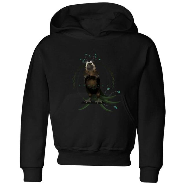 Fantastic Beasts Augurey Kids' Hoodie - Black - 3-4 Jahre on Productcaster.