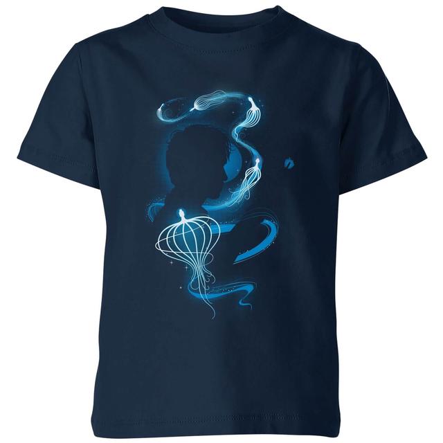 Camiseta para niño Fantastic Beasts Newt Silhouette - Azul marino - 3-4 años - Azul Marino on Productcaster.