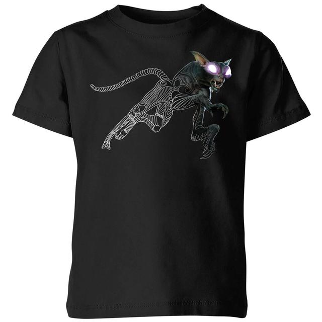 Fantastic Beasts Tribal Matagot Kids' T-Shirt - Black - 7-8 Years - Black on Productcaster.