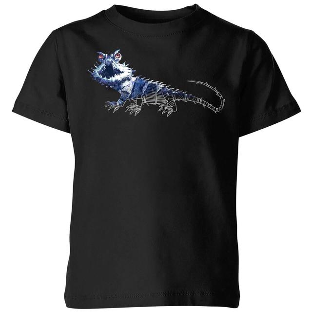 Fantastic Beasts Tribal Chupacabra Kids' T-Shirt - Black - 9-10 Jahre on Productcaster.