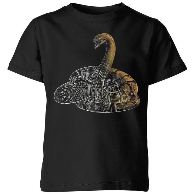 Camiseta para niño Fantastic Beasts Tribal Nagini - Negro - 11-12 años on Productcaster.