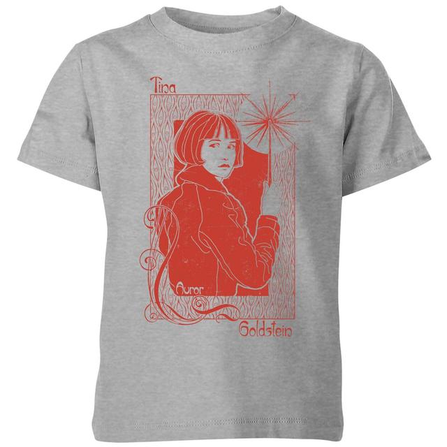 Camiseta para niño Fantastic Beasts Tina Goldstein - Gris - 9-10 años on Productcaster.