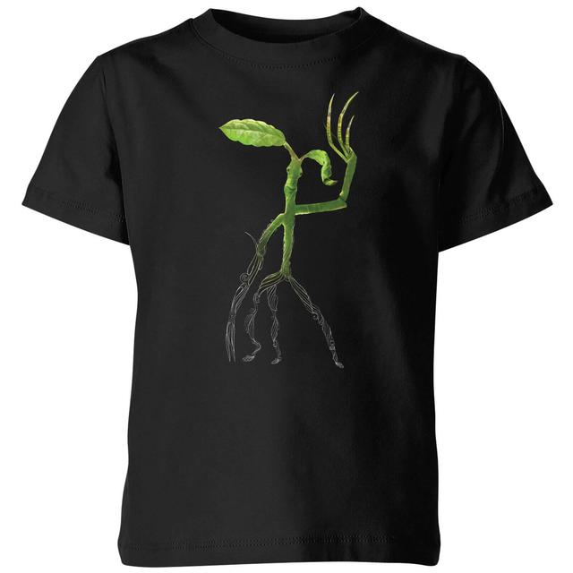 Fantastic Beasts Tribal Bowtruckle kinder t-shirt - Zwart - 146/152 (11-12 jaar) on Productcaster.