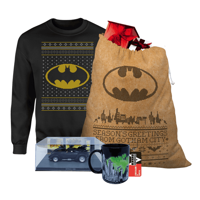 Pack de Merchandising DC Batman (valorado en más de 70 €) - Men's XL - Negro on Productcaster.