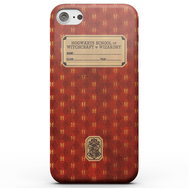 Funda Móvil Harry Potter Gryffindor Text Book para iPhone y Android - iPhone 5C - Carcasa doble capa - Mate on Productcaster.