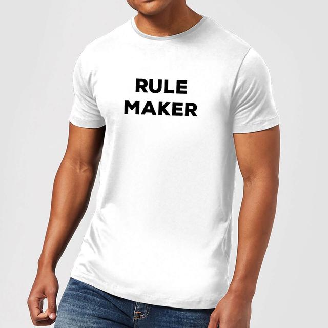 Rule Maker Men's T-Shirt - White - 5XL - Weiß on Productcaster.