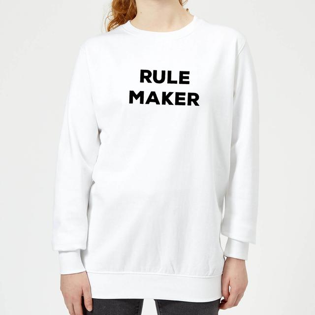 Rule Maker Women's Sweatshirt - White - L - Weiß on Productcaster.