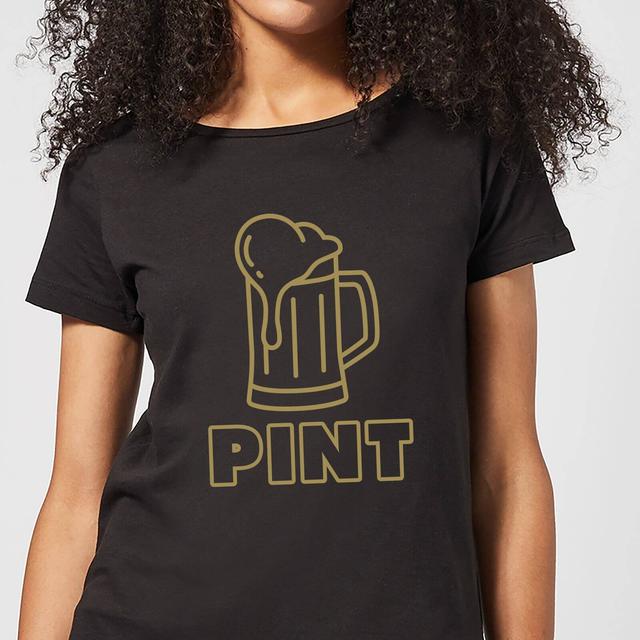 Pint Women's T-Shirt - Black - S - Schwarz on Productcaster.