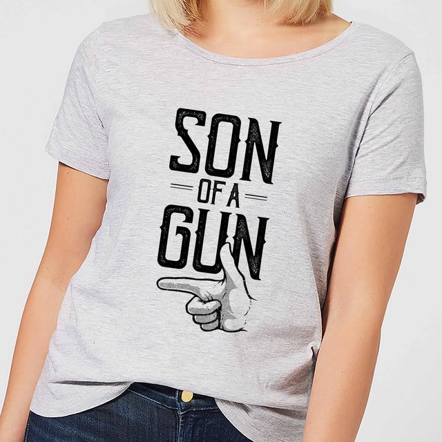 Son Of A Gun Women's T-Shirt - Grey - XXL - Grau on Productcaster.