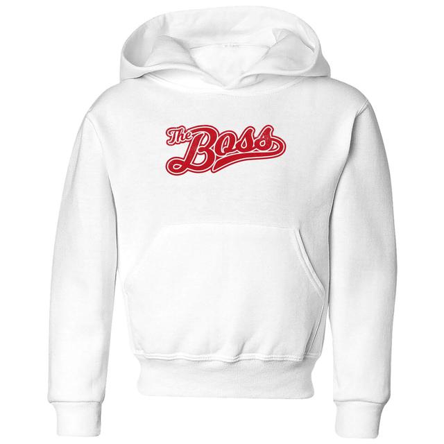 The Boss Kids' Hoodie - White - 7-8 Jahre - Weiß on Productcaster.