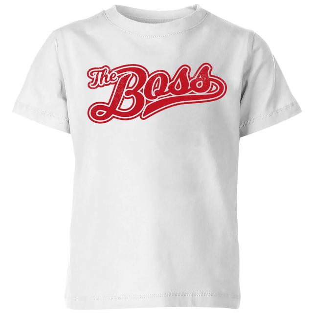 The Boss Kids' T-Shirt - White - 5-6 Jahre - Weiß on Productcaster.