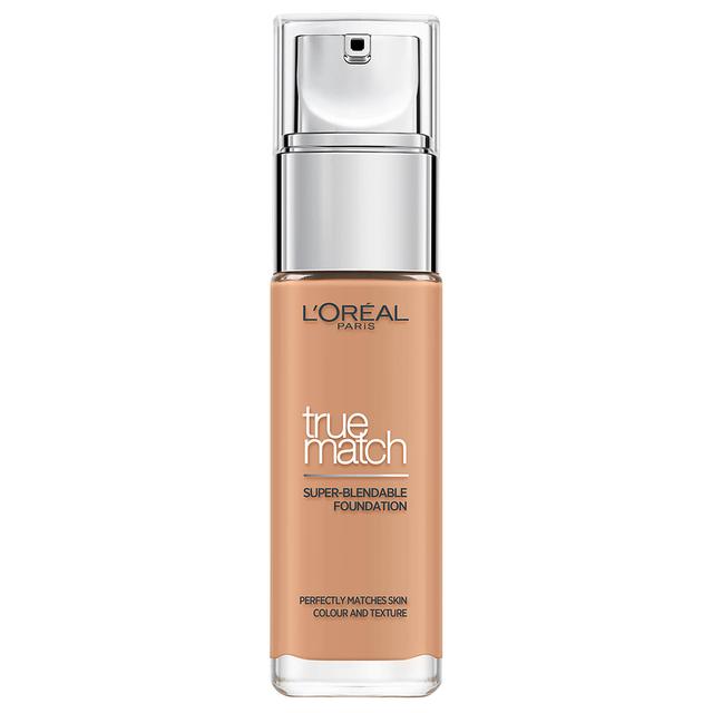 L'Oréal Paris True Match Liquid Foundation with SPF and Hyaluronic Acid 30ml (Various Shades) - 4.5N True Beige on Productcaster.