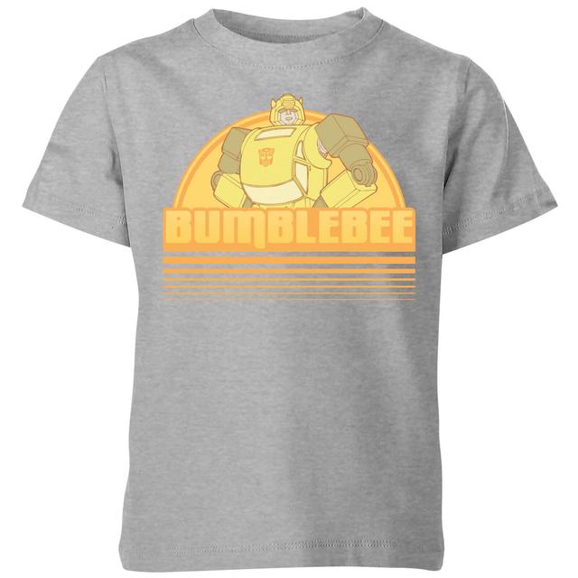 Transformers Bumble Bee Kinder T-Shirt - Grau - 3-4 Jahre on Productcaster.