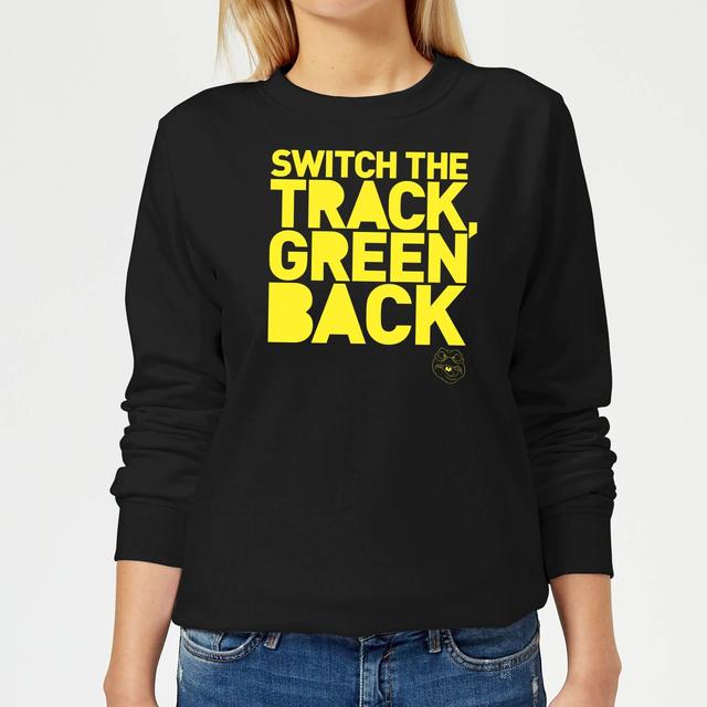 Sudadera con espalda verde Switch The Track de Danger Mouse - Negro - 5XL on Productcaster.