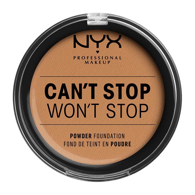 NYX Professional Makeup Can't Stop Won't Stop Powder Foundation (Various Shades) - Golden Honey on Productcaster.