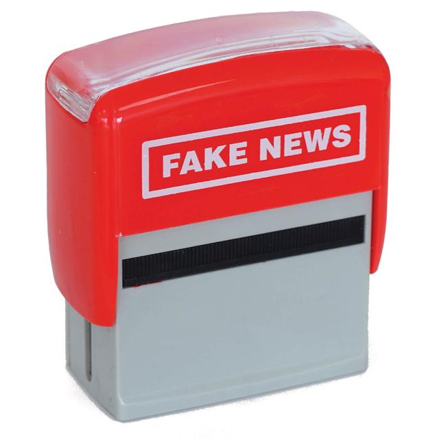 Fake News Stamp on Productcaster.