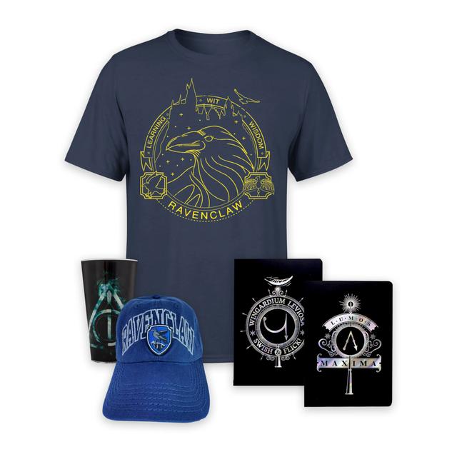 Mega Magic Harry Potter Bundle - Ravenclaw - Men's -M - Navy on Productcaster.