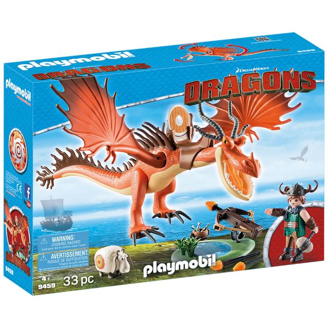 Playmobil DreamWorks Dragons Rotzlöffel und Hakenfang (9459) on Productcaster.