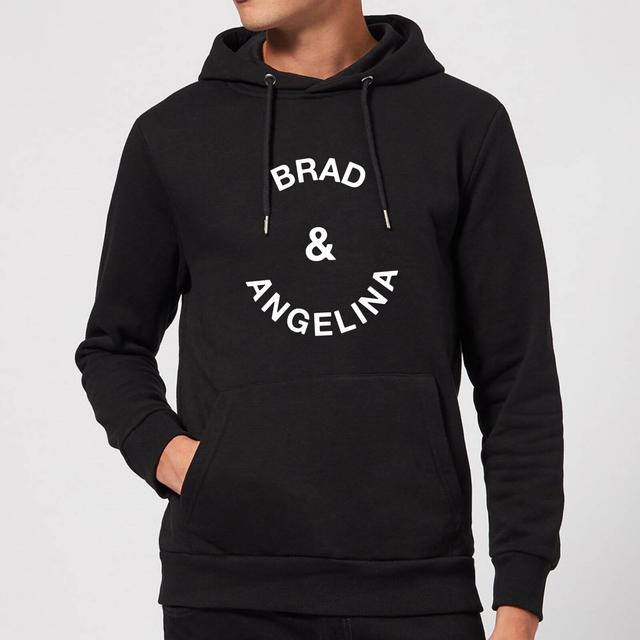 Brad & Angelina Hoodie - Black - S - Schwarz on Productcaster.