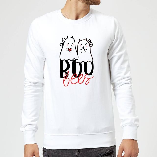 Boo Bies Sweatshirt - White - M - Weiß on Productcaster.