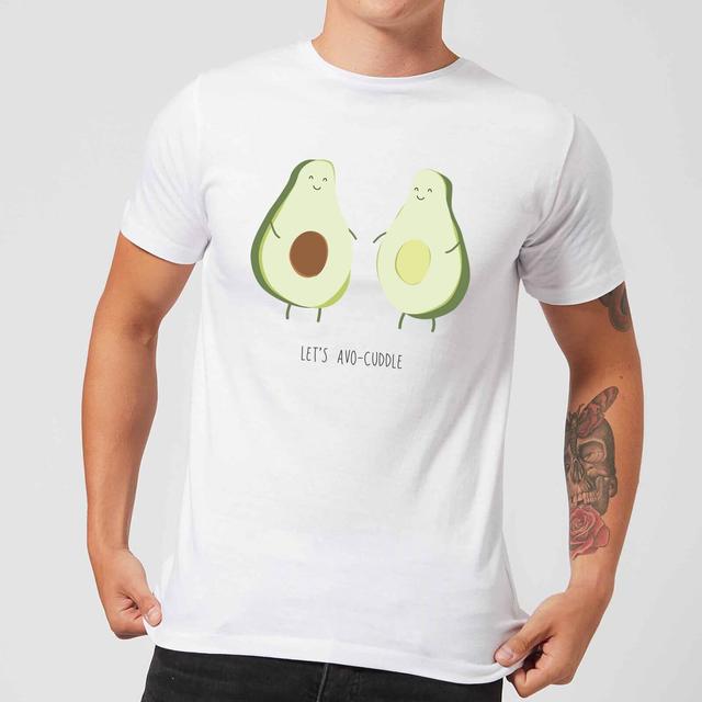 Let's Avo-Cuddle Men's T-Shirt - White - S - Weiß on Productcaster.