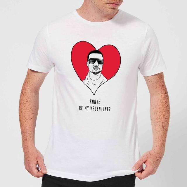 Kanye Be My Valentine? Men's T-Shirt - White - XXL - Weiß on Productcaster.