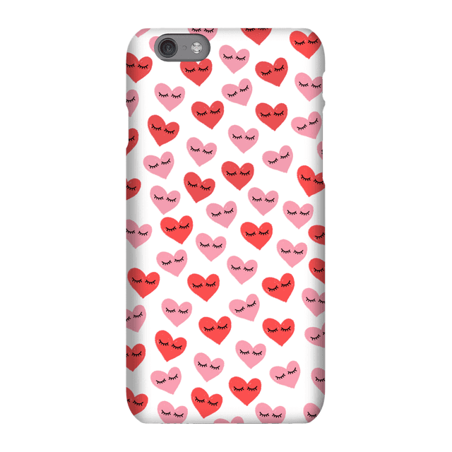 Hearts Phone Case for iPhone and Android - iPhone XS Max - Snap Hülle Matt on Productcaster.