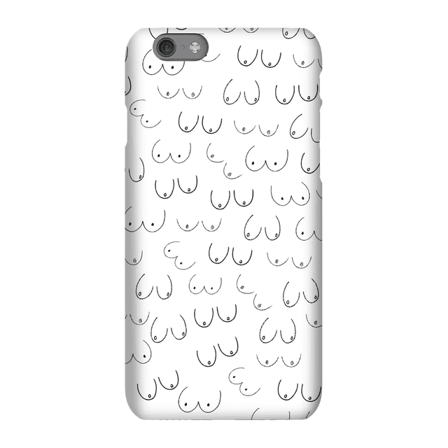 Boobs Phone Case for iPhone and Android - iPhone 6 Plus - Tough Case - Matte on Productcaster.