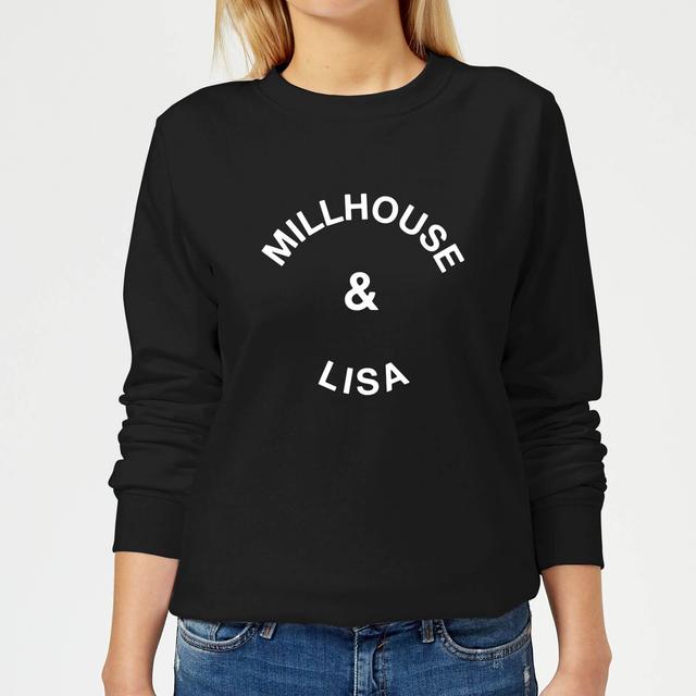 Millhouse & Lisa Women's Sweatshirt - Black - XL - Schwarz on Productcaster.