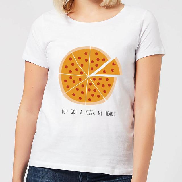 You Got A Pizza My Heart Women's T-Shirt - White - XXL - White on Productcaster.