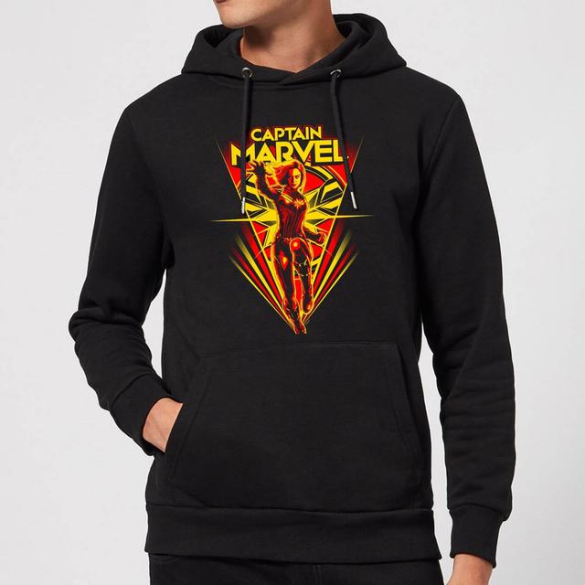 Sudadera con capucha Freefall de Captain Marvel - Negro - XL - Negro on Productcaster.