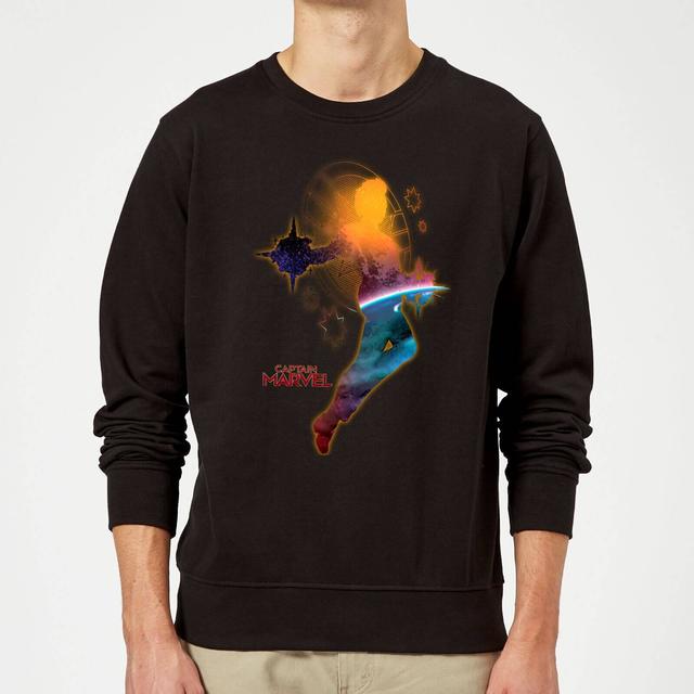 Captain Marvel Nebula Flight Sweatshirt - Black - L on Productcaster.