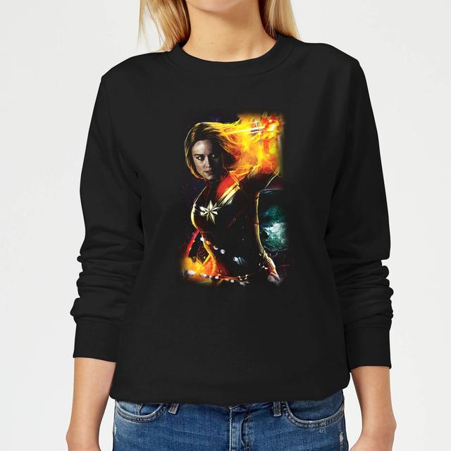 Sudadera Galactic Shine para mujer de Captain Marvel - Negro - XL - Negro on Productcaster.