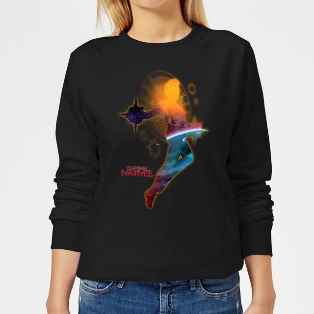 Sudadera para mujer Nebula Flight de Captain Marvel - Negro - XL - Negro on Productcaster.